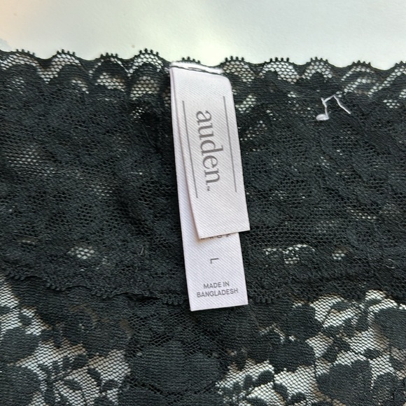 PINK Victoria's Secret *Bundle/3* L Black & Navy String Thong Underwear Lace - Picture 8 of 9